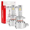 Amio - ΛΑΜΠΕΣ LED H7/H18 10-16V 72W 6.500K 7920lm CANBUS (ΑΝΕΜΙΣΤΗΡΑΚΙ) X2 SERIES - 2ΤΕΜ. (02973/AM)