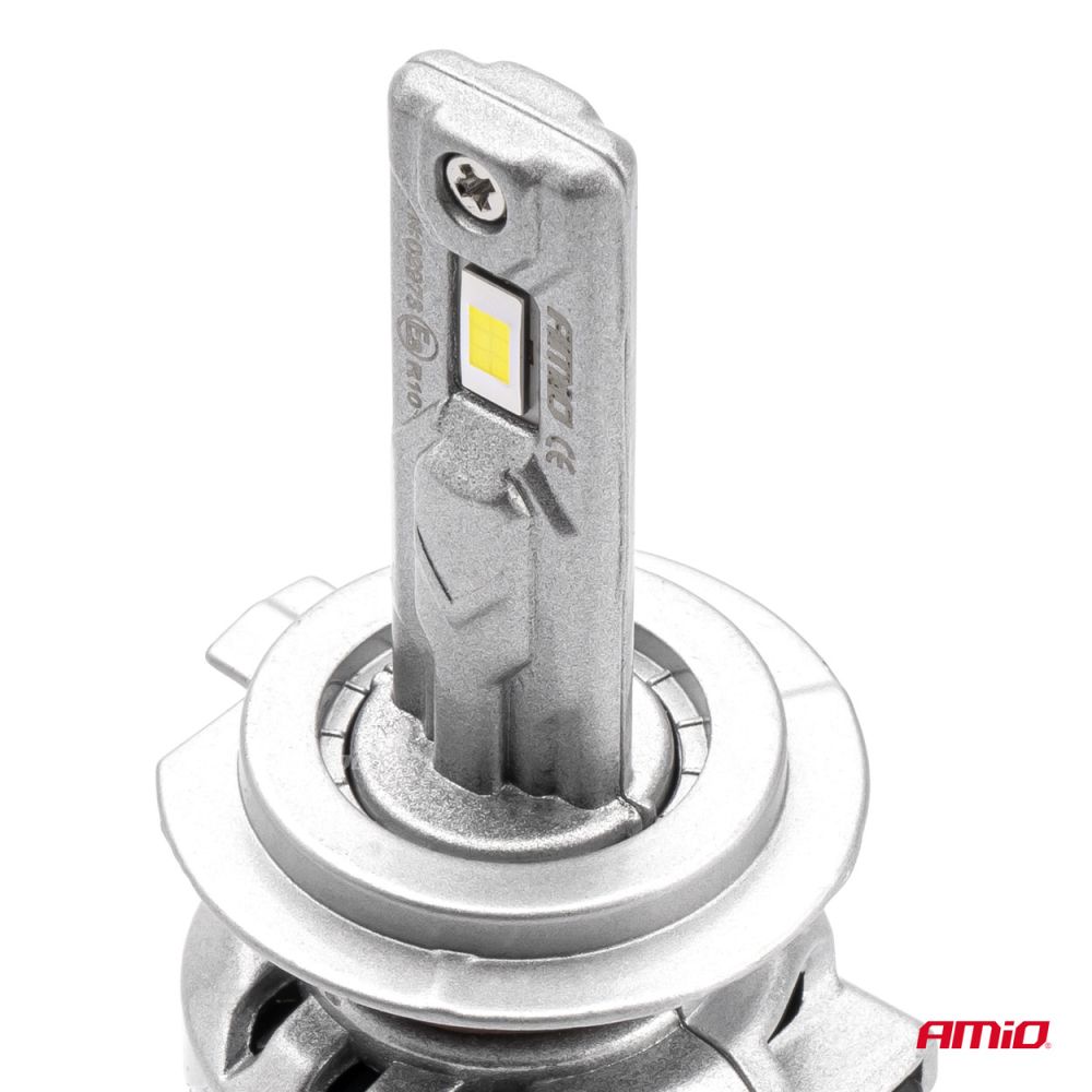 Amio - ΛΑΜΠΕΣ LED H7/H18 10-16V 72W 6.500K 7920lm CANBUS (ΑΝΕΜΙΣΤΗΡΑΚΙ) X2 SERIES - 2ΤΕΜ. (02973/AM)