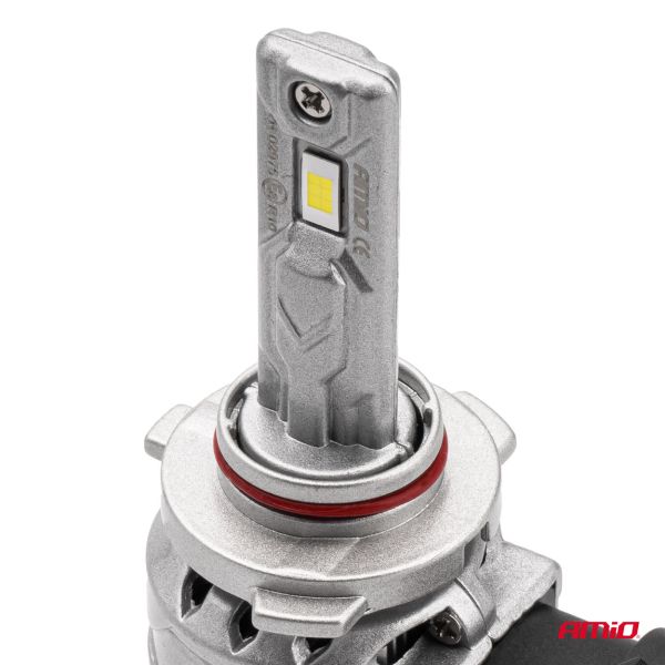 ΛΑΜΠΕΣ LED HΒ3 9005 10-16V 72W 6.500K 7920lm  (ΑΝΕΜΙΣΤΗΡΑΚΙ) X2 SERIES AMIO - 2ΤΕΜ.
