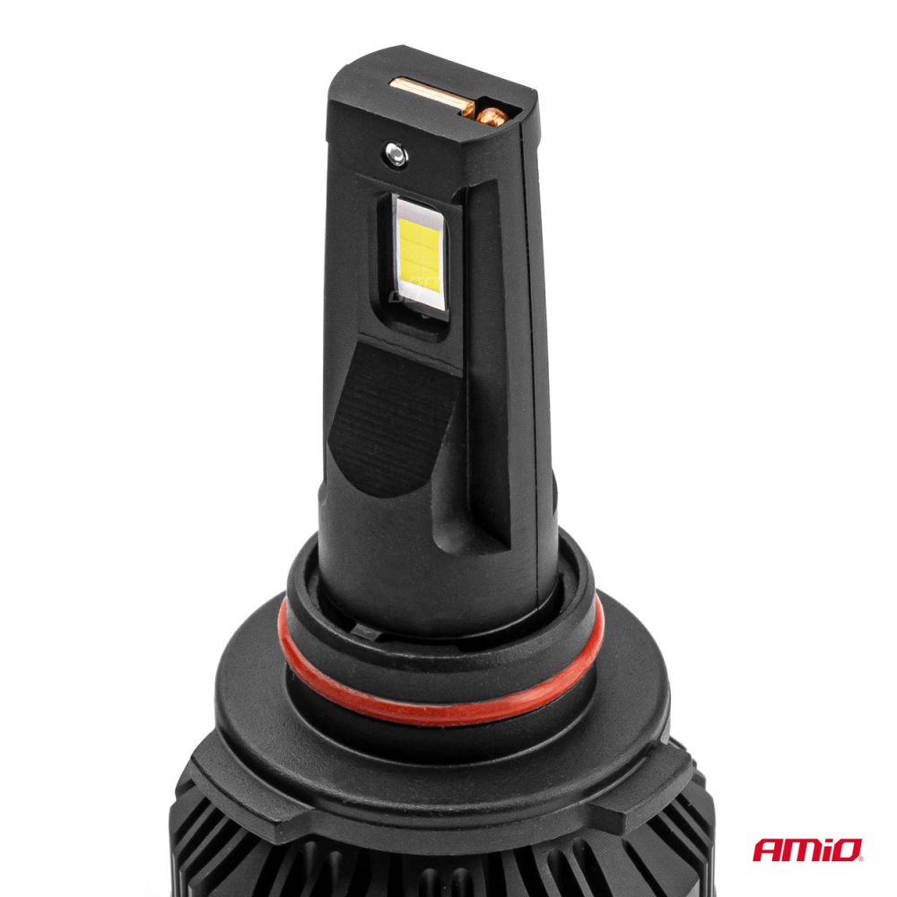 Amio - ΛΑΜΠΕΣ LED CAN-BUS HΒ3 9005 9>16V 90W 6.500K 9900lm (ΜΕ ΑΝΕΜΙΣΤΗΡΑΚΙ) X3 SERIES - 2 Τεμ. (02982/AM)