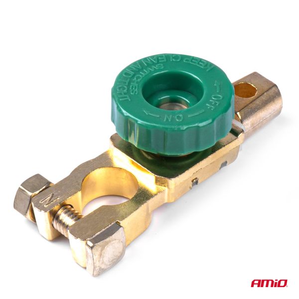 ΠΟΛΟΣ ΜΠΑΤΑΡΙΑΣ ΑΣΦΑΛΕΙΑΣ & ΔΙΑΚΟΠΗΣ ΡΕΥΜΑΤΟΣ 12/24V 300A ΜΟΝΟ ΓΙΑ ΤΟ ( - )ΠΛΗΝ AMIO - 1 Τεμ. ΠΟΛΟΣ ΜΠΑΤΑΡΙΑΣ ΑΣΦΑΛΕΙΑΣ & ΔΙΑΚΟΠΗΣ ΡΕΥΜΑΤΟΣ 12/24V 300A ΜΟΝΟ ΓΙΑ ΤΟ ( - )ΠΛΗΝ AMIO - 1 Τεμ.