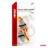 Amio - ΦΙΣΑ 12/24V ΓΙΑ ΛΑΜΠΕΣ T15/W5W/W16W ME ΚΑΛΩΔΙΟ - 2 ΤΕΜ. (03049/AM)
