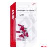 Amio - ΦΙΣΑΚΙΑ ΘΗΛΥΚΑ ΚΟΚΚΙΝΑ FDD1 1,25-110 /10A/ 3,8mm ΑΜΟ - 10 ΤΕΜ. (03060/AM)
