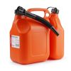 Amio - ΜΠΕΤΟΝΙ ΠΛΑΣΤΙΚΟ ΔΥΟ ΘΑΛΑΜΩΝ 6+2.5L ΚΑΤΑΛΗΛΛΟ ΓΙΑ ΚΑΥΣΙΜΑ ΠΡΑΣΙΝΟ ΜΕ ΧΩΝΙ - 1 TEM. (03208/AM)