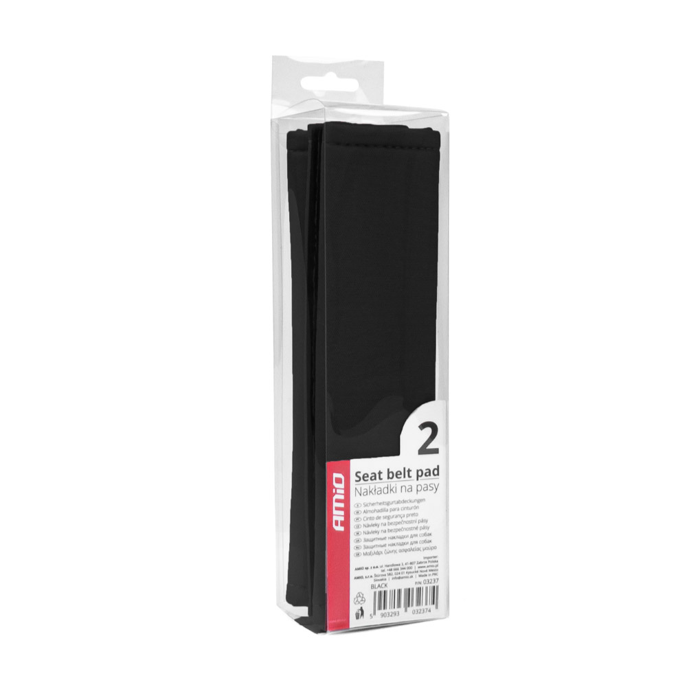 Amio - ΜΑΞΙΛΑΡΑΚΙΑ ΖΩΝΗΣ ΣΕ ΜΑΥΡΟ ΧΡΩΜΑ 22x6cm ΜΕ VELCRO - 2 TEM. (03237/AM)