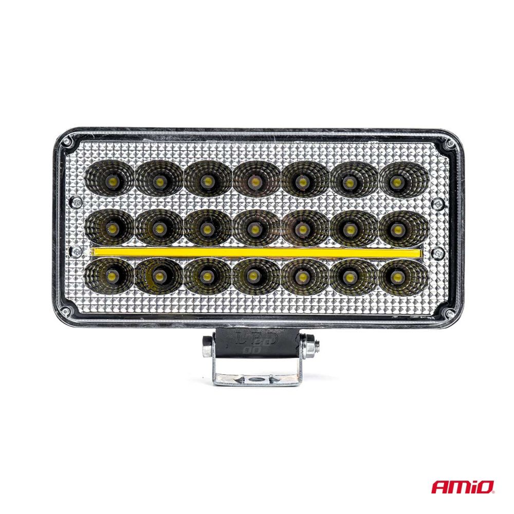 Amio - ΠΡΟΒΟΛΕΑΣ ΕΡΓΑΣΙΑΣ WORKING LAMP 27xSMD 81W 9-36V 225x110x60mm AWL43 - 1 TEM. (03254/AM)