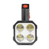 Amio - ΦΑΚΟΣ ΧΕΙΡΟΣ 4LED+1COB 1.200mAh 300lm microUSB ΕΠΑΝΑΦΟΡΤΙΖΟΜΕΝΟΣ - 1 TEM. (03273/AM)