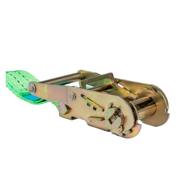 Amio - ΙΜΑΝΤΑΣ ΔΕΣΙΜΑΤΟΣ ΜΕ ΚΑΣΤΑΝΙΑ ΚΑΙ ΓΑΝΤΖΟΥΣ 3.5cm x 6m 2000kg ΠΡΑΣΙΝΟ - 1 τεμ. (03296/AM)