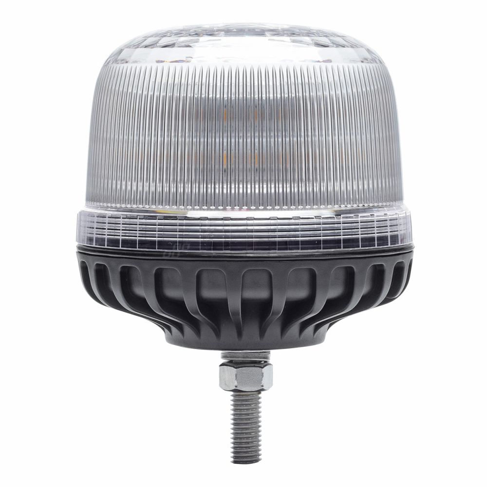 Amio - ΦΑΡΟΣ DIAMONT W25SB ΜΕ ΛΕΥΚΟ ΚΑΠΑΚΙ 12/24V 24xSMD LED ΠΟΡΤΟΚΑΛΙ ΒΙΔΩΤΟΣ 154x126mm - 1 ΤΕΜ. (03339/AM)