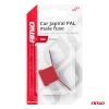 Amio - ΑΣΦΑΛΕΙΑ JapVal PAL ΑΡΣΕΝΙΚΗ 62mm 50A ΣΕ ΚΟΚΚΙΝΟ ΧΡΩΜΑ - 1 Τεμ. (03429/AM)