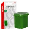Amio - ΑΣΦΑΛΕΙΕΣ JapVal PAL ΜICRO 14mm ΘΗΛΥΚΕΣ 40A ΣΕ ΠΡΑΣΙΝΟ ΧΡΩΜΑ - 2 Τεμ. (03454/AM)