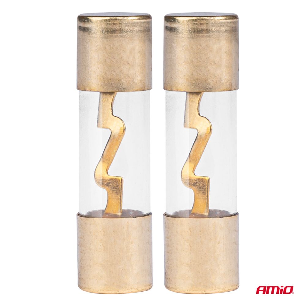 Amio - ΑΣΦΑΛΕΙΕΣ ΓΥΑΛΙΝΕΣ AGU AGU 30A 38x10,3mm - 2 ΤΕΜ. (03484/AM)