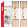 Amio - ΑΣΦΑΛΕΙΕΣ ΓΥΑΛΙΝΕΣ AGU AGU 80A 38x10,3mm - 2 ΤΕΜ. (03488/AM)