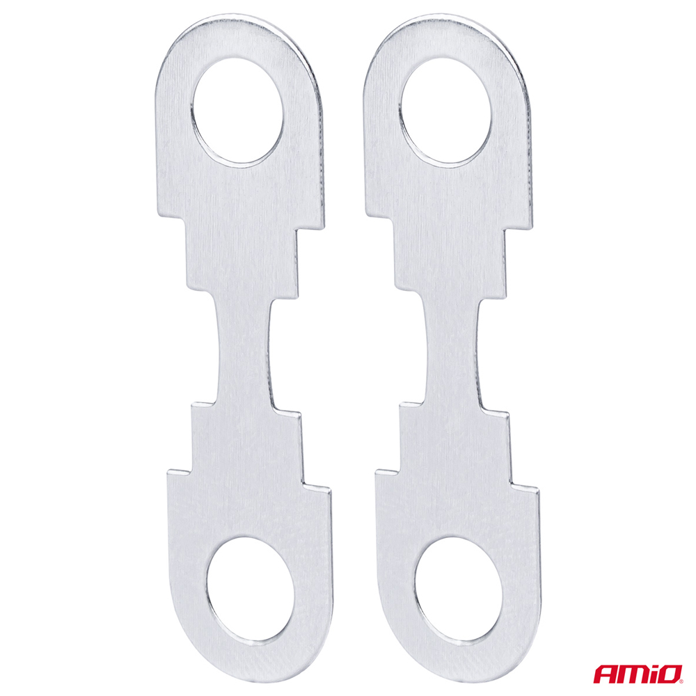 Amio - ΑΣΦΑΛΕΙΕΣ FLAT 42mm 100A - 2 Τεμ. (03502/AM)