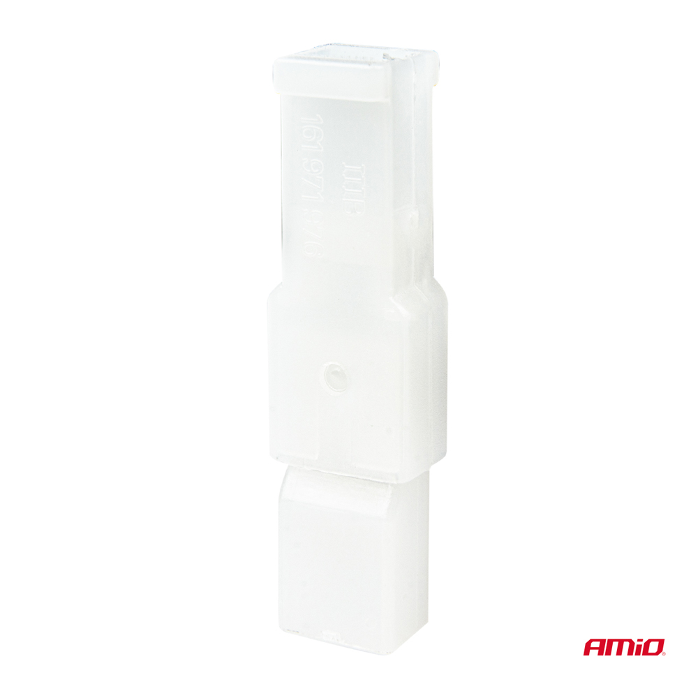 Amio - ΦΙΣΑ ΣΥΝΔΕΣΗΣ ΚΑΛΩΔΙΩΝ ΜΙΑΣ ΥΠΟΔΟΧΗΣ ΜΕ ΠΛΑΣΤΙΚΟ ΚΟΥΜΠΩΜΑ - 1 σετ. (03511/AM)