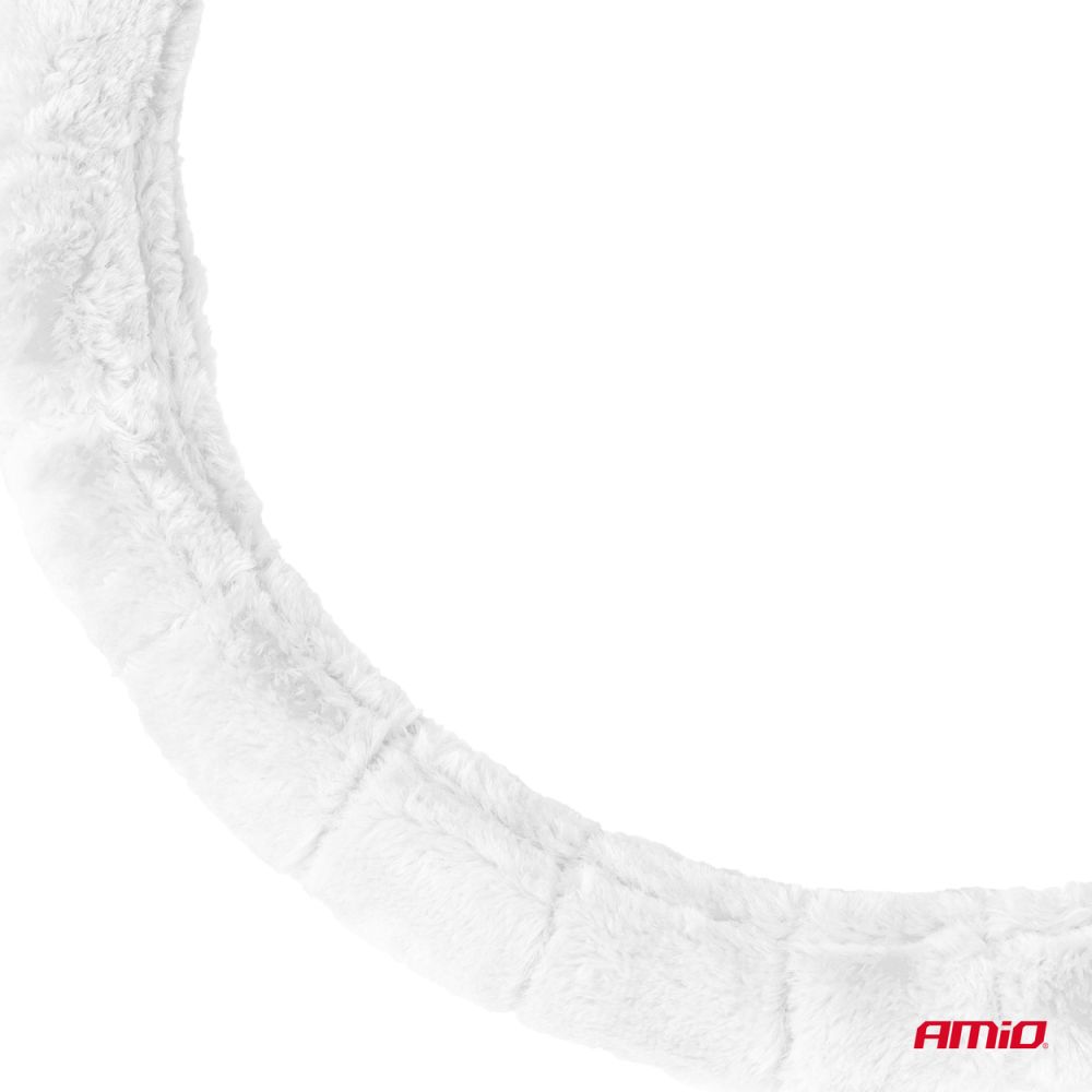 Amio - ΚΑΛΥΜΜΑ ΤΙΜΟΝΙΟΥ ΓΟΥΝΙΝΟ/ΧΝΟΥΔΩΤΟ (M) 37-39cm SWC-53-M ΣΕ ΛΕΥΚΟ ΧΡΩΜΑ - 1 Τεμ. (03566/AM)