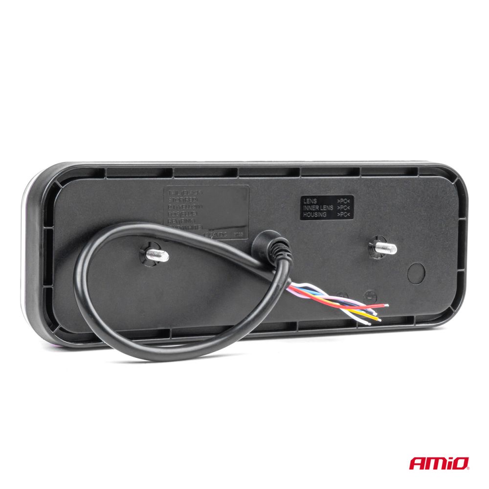 Amio - ΦΑΝΑΡΙ ΤΡΕΙΛΕΡ / ΦΟΡΤΗΓΟΥ ΠΙΣΩ 10-30V DYNAMIC LED 5 ΧΡΗΣΕΩΝ ΑΡΙΣΤΕΡΟ 305x140x35 mm RCL-09-L - 1 ΤΕΜ. (03575/AM)