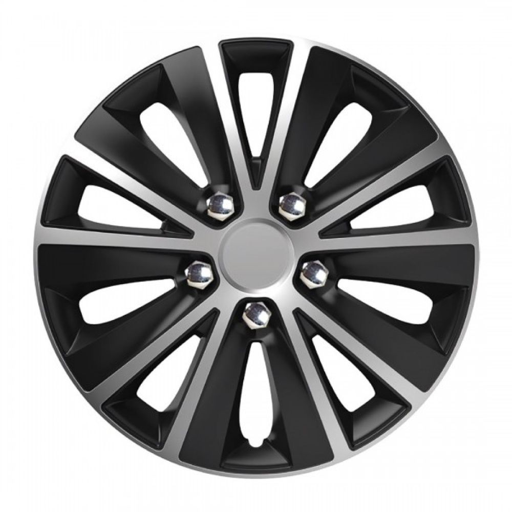 Amio - ΤΑΣΙΑ 15" RAPIDE NC SILVER BLACK - ΣΕΤ 4 ΤΕΜ. ΣΕ ΚΟΥΤΙ (0358/AM)