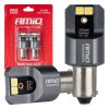 Amio - ΛΑΜΠΕΣ T4W BA9s 12/24V 6.000K 4xSMD LED FULL CAN-BUS ΛΕΥΚΟ 3030 PRO SERIES - 2 ΤΕΜ. (03582/AM)