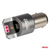 Amio - ΛΑΜΠΑΚΙΑ P21/5W BAY15d 12/24V 6.000K 4xSMD LED CAN-BUS ΚΟΚΚΙΝΟ PRO SERIES - 2 Τεμ. (03586/AM)