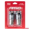 Amio - ΛΑΜΠΑΚΙΑ P21/5W BAY15d 12/24V 6.000K 2xSMD LED FULL CAN-BUS ΚΟΚΚΙΝΟ PRO SERIES - 2 Τεμ. (03596/AM)