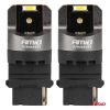Amio - ΛΑΜΠΑΚΙΑ P27W 12/24V 6.000K 2SMD LED FULL CAN-BUS ΛΕΥΚΟ PRO SERIES - 2 Τεμ. (03597/AM)