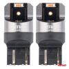 Amio - ΛΑΜΠΑΚΙΑ W21/5W 7443 12/24V 6.000K 2xSMD LED FULL CAN-BUS ΚΟΚΚΙΝΟ PRO SERIES - 2 Τεμ. (03602/AM)