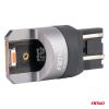 Amio - ΛΑΜΠΑΚΙΑ W21/5W 7443 12/24V 6.000K 2xSMD LED FULL CAN-BUS ΚΟΚΚΙΝΟ PRO SERIES - 2 Τεμ. (03602/AM)