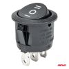 Amio - ΔΙΑΚΟΠΤΗΣ 230V 6A ON-OFF-ON 3 ΕΠΑΦΩΝ ΣΤΡΟΓΓΥΛΟΣ BU03 - 1 ΤΕΜ. (03614/AM)