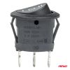 Amio - ΔΙΑΚΟΠΤΗΣ 230V 6A ON-OFF-ON 3 ΕΠΑΦΩΝ ΣΤΡΟΓΓΥΛΟΣ BU03 - 1 ΤΕΜ. (03614/AM)