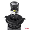 Amio - ΛΑΜΠΕΣ H4 PL-LENS SERIES 9>36V 60W 5.000K 3.800lm LED 2x4575 SMD CAN-BUS ΜΕ ΠΡΟΤΖΕΚΤΟΡΑ - 2 Τεμ. (03667/AM)