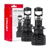 Amio - ΛΑΜΠΕΣ H7 PL-LENS SERIES 9>36V 60W 5.000K 3.800lm LED 2x4575 SMD CAN-BUS ΜΕ ΠΡΟΤΖΕΚΤΟΡΑ - 2 Τεμ. (03668/AM)