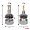 Amio - ΛΑΜΠΕΣ H7-1 9>48V 6.500K 4.500lm 50W HP SERIES LED CAN-BUS ΜΕ ΨΥΚΤΡΑ - 2 Τεμ. (03675/AM)