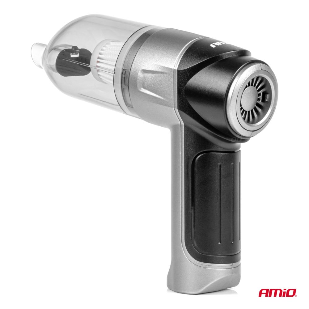 Amio - ΗΛΕΚΤΡΙΚΟ ΣΚΟΥΠΑΚΙ ΧΕΙΡΟΣ ΑΣΥΡΜΑΤΟ 70W ΜΕ 6 ΑΚΡΟΦΥΣΙΑ ΚΑΘΑΡΙΣΜΟΥ ΚΑΙ ΚΑΛΩΔΙΟ USB-C - 1 Τεμ. (03693/AM)