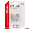 Amio - ΛΑΜΠΑΚΙΑ LED T10 W5W 12/24V LED 2x1860SMD STANDARD ΛΕΥΚΑ - 2 ΤΕΜ. (03719/AM)