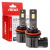 Amio - ΛΑΜΠΕΣ LED H8/H9/H11 12V 44W 6.500K 3.936lm X4 SERIES AVIATOR PLUG & PLAY - 2 ΤΕΜ. (03765/AM)