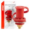 Amio - ΠΟΛΟΣ ΜΠΑΤΑΡΙΑΣ ΘΕΤΙΚΟΣ 3/8'' M10 max.48V 250A ΣΕ ΚΟΚΚΙΝΟ ΧΡΩΜΑ ΜΕ ΚΑΠΑΚΙ - 1 Τεμ. (03814/AM)