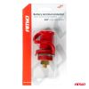Amio - ΠΟΛΟΣ ΜΠΑΤΑΡΙΑΣ ΘΕΤΙΚΟΣ 3/8'' M10 max.48V 250A ΣΕ ΚΟΚΚΙΝΟ ΧΡΩΜΑ ΜΕ ΚΑΠΑΚΙ - 1 Τεμ. (03814/AM)