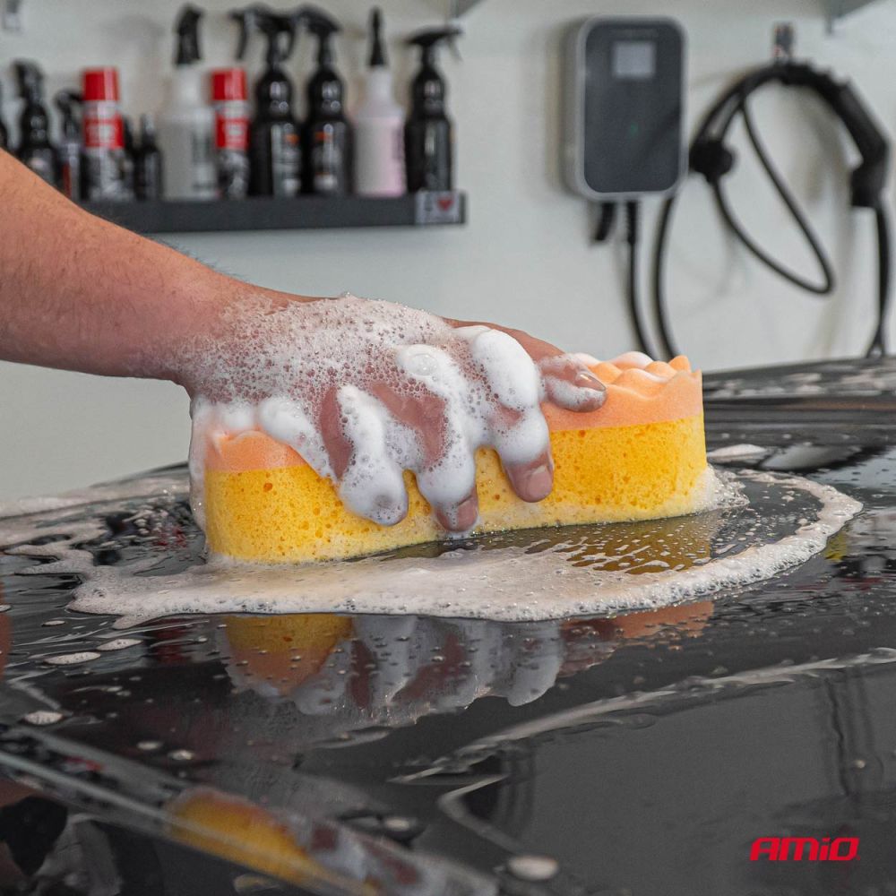 Amio - ΣΦΟΥΓΓΑΡΙ ΠΛΥΣΙΜΑΤΟΣ EASY GRIP 21x11x6 cm - 1 ΤΕΜ. (03841/AM)