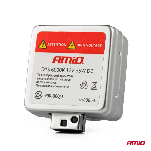 ΑΝΤΑΛΛΑΚΤΙΚΗ ΛΑΜΠΑ ΧΕΝΟΝ BASIC D1S 12V 6.000k 35W BLISTER CARD AMIO - 1 ΤΕΜ.