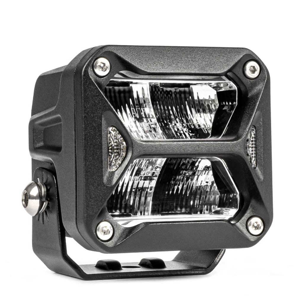 Amio - ΠΡΟΒΟΛΕΑΣ ΟΔΗΓΗΣΗΣ LED PRO IP67 10-30V 18W ΤΕΤΡΑΓΩΝΟΣ 82x78x76mm - 1 ΤΕΜ. (03867/AM)