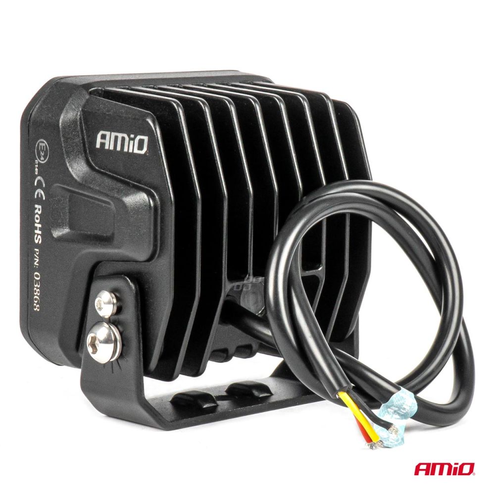 Amio - ΠΡΟΒΟΛΕΑΣ ΟΔΗΓΗΣΗΣ LED PRO IP67 10-30V 58W ΤΕΤΡΑΓΩΝΟΣ 107x102x86mm - 1 ΤΕΜ. (03868/AM)