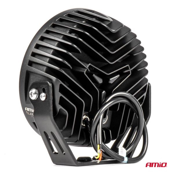 ΠΡΟΒΟΛΕΑΣ ΟΔΗΓΗΣΗΣ ΣΤΡΟΓΓΥΛΟΣ LED PRO IP67 9600lm 10-30V - 80W - 6000K - 16 LED - 178x178x65mm ΑΜΙΟ - 1 ΤΕΜ.