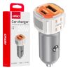 Amio - ΦΟΡΤΙΣΤΗΣ ΑΝΑΠΤΗΡΑ 12/24V ΜΕ 2 ΘΥΡΕΣ USB-C+USB 20W 5V/3AQC ΤΑΧΕΙΑΣ ΦΟΡΤΙΣΗΣ ΛΕΥΚΟΣ - 1 Τεμ. (03882/AM)