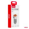 Amio - ΦΟΡΤΙΣΤΗΣ ΑΝΑΠΤΗΡΑ 12/24V ΜΕ 2 ΘΥΡΕΣ USB-C+USB 20W 5V/3AQC ΤΑΧΕΙΑΣ ΦΟΡΤΙΣΗΣ ΛΕΥΚΟΣ - 1 Τεμ. (03882/AM)