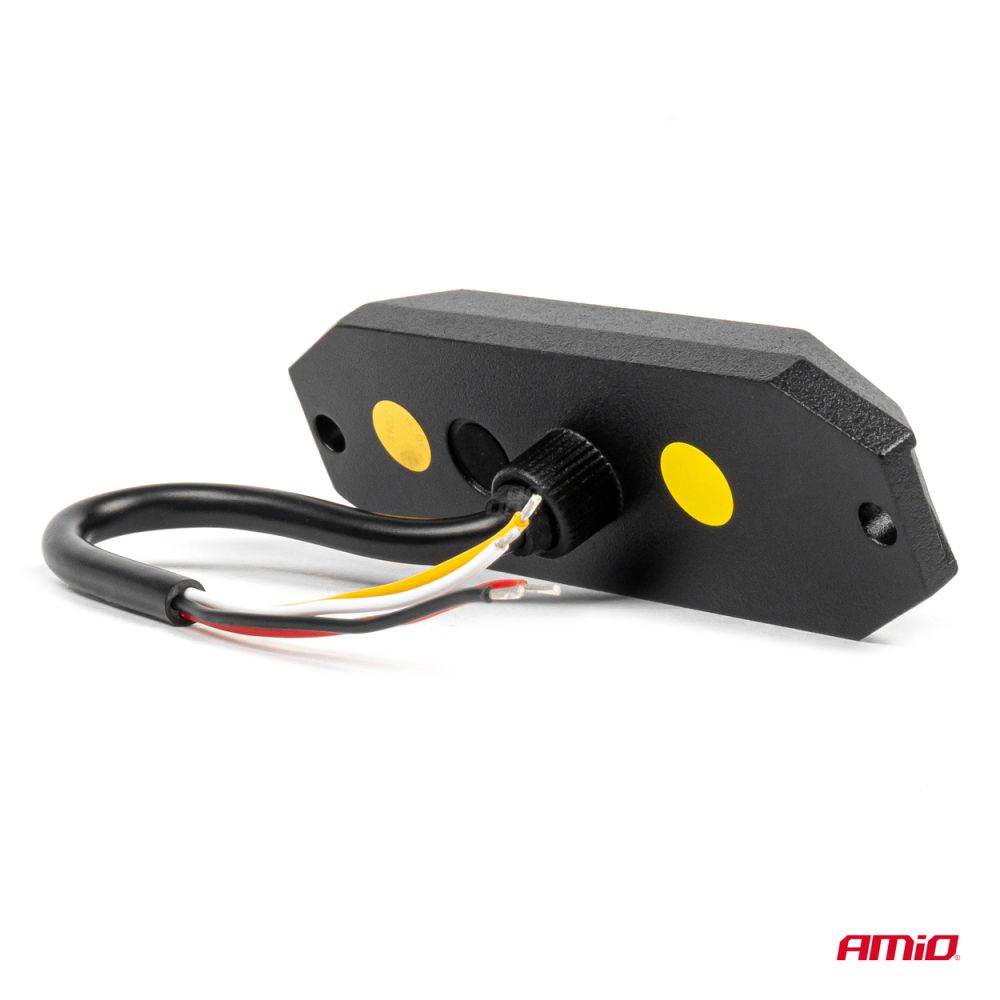 Amio - ΣΤΡΟΜΠΟ 12/24V 4xSMD LED 12W (4x3W) R65 R10 IP6K9K 95x30mm - 1 ΤΕΜ. (03929/AM)