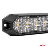 Amio - ΣΤΡΟΜΠΟ 12/24V 6xSMD LED 18W (6x3W) R65 R10 IP68 IP6K9K 122x30mm - 1 ΤΕΜ. (03930/AM)