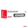 Amio - ΣΤΡΟΜΠΟ 12/24V 6xSMD LED 18W (6x3W) R65 R10 IP68 IP6K9K 122x30mm - 1 ΤΕΜ. (03930/AM)