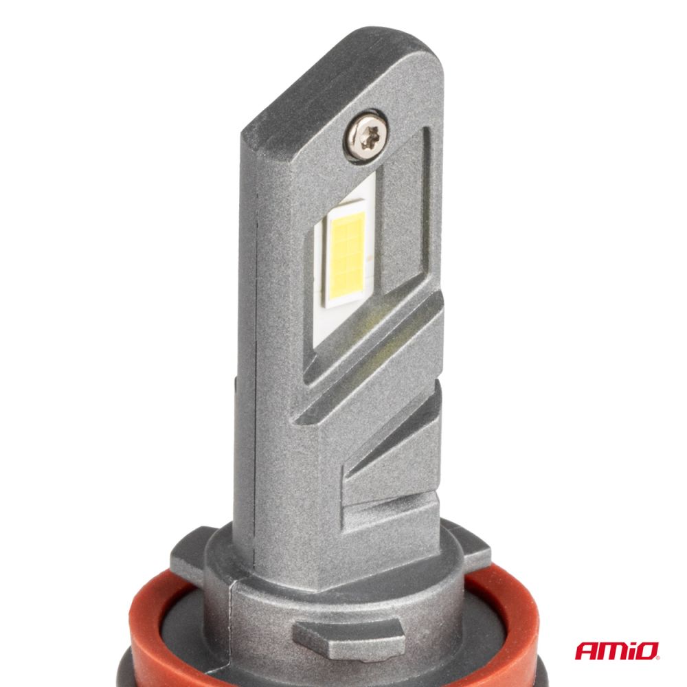 H8/H9/H11 12V 50W 6.000K 4200LM CSP LED CAN-BUS SERIES X5 WINGER 2ΤΕΜ. AMIO