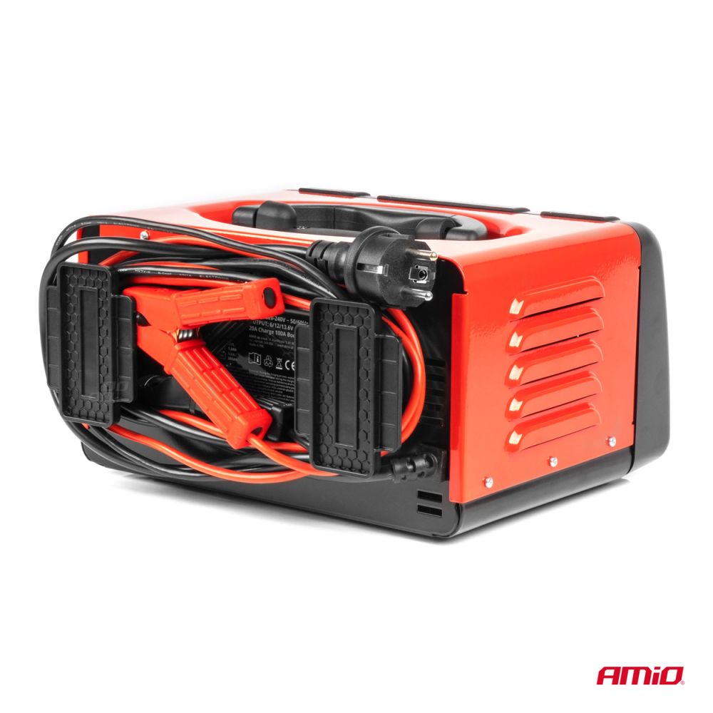 Amio - ΕΚΚΙΝΗΤΗΣ/ΦΟΡΤΙΣΤΗΣ ΜΠΑΤΑΡΙΑΣ 6/12V (100Α START ENGINE) - 1 ΤΕΜ. (04057/AM)